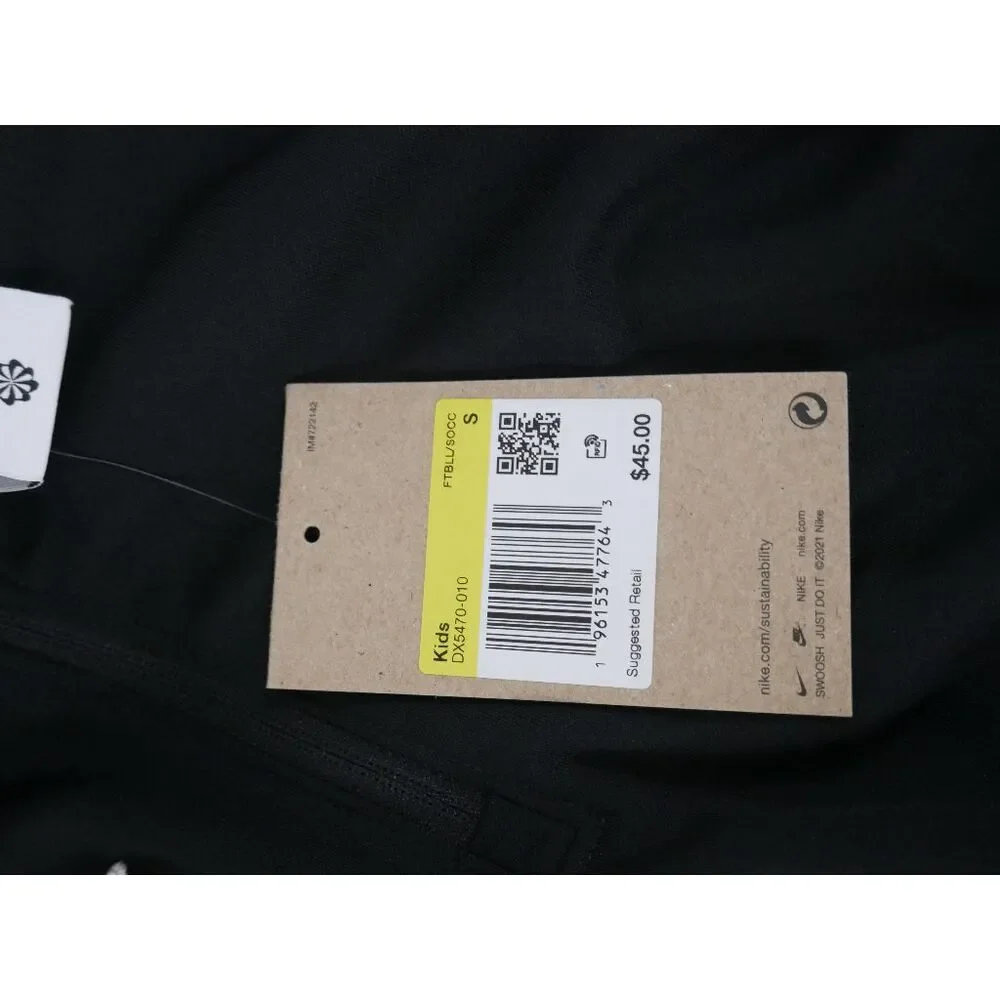 Nike Kids Dri-FIT Academy 1/4 Zip Global Long Sleeve T-Shirt Size S (8-9)